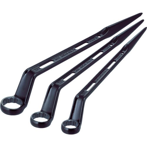 シャーボルト用シノ付きメガネレンチ3本