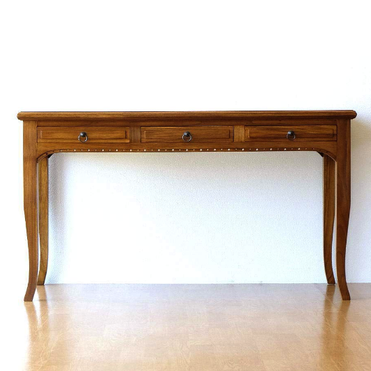 チークコンソールデスク120 