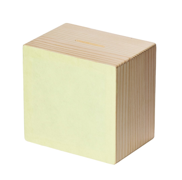 equalto ポス 木と紙の貯金箱