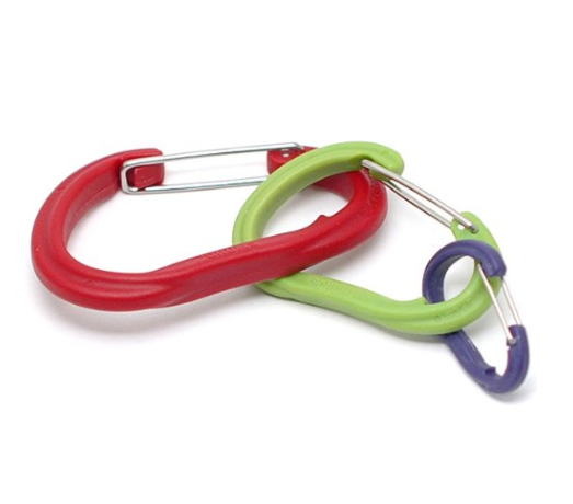 チャムス プラスティックカラビナ