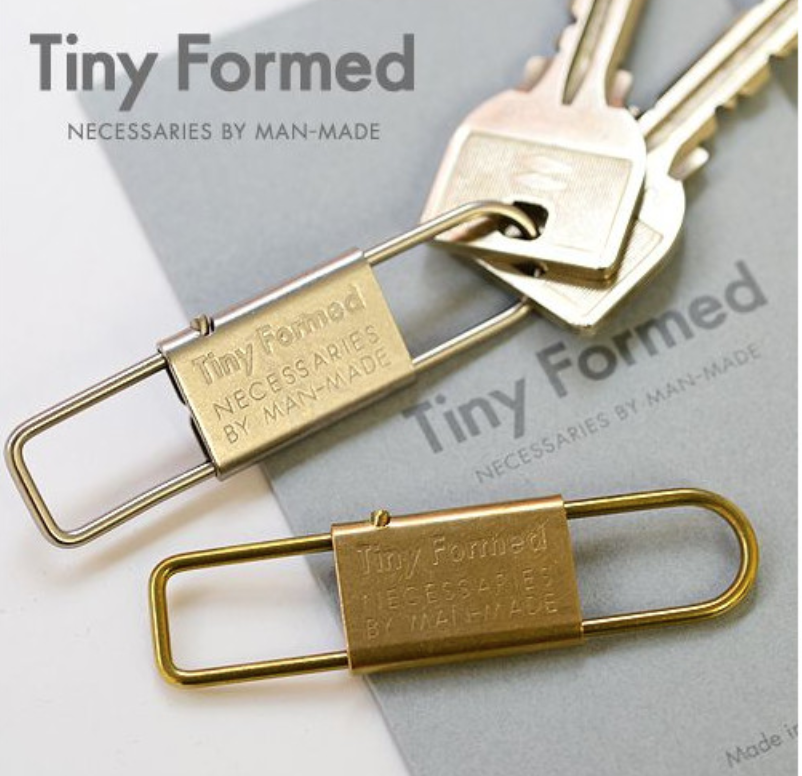 タイニーフォームド  Tiny metal key shackle キーホルダー 日本製 カラビナ