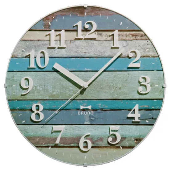 BRUNO ビンテージウッドクロック