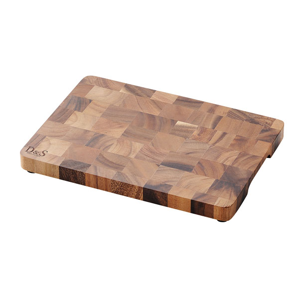 D＆Sウッドウェア　エンドグレイン カッティングボード　Ｌ PKB1802