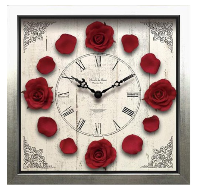 Artist Clock Classique Rose