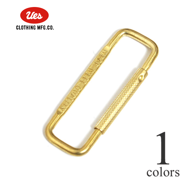 ウエス 真鍮O型リング 89-OR キーリング キーホルダー カラビナ