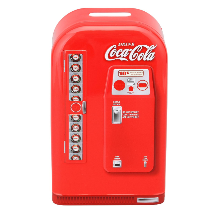 コカ・コーラブランド ベンディングマシーンのティンバンク