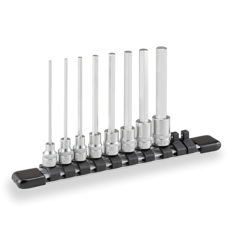 TONE ロングヘキサゴンソケットセット HH208L