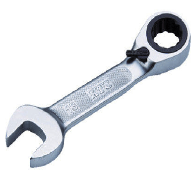 KTC ショートラチェットコンビネーションレンチ (締緩切替タイプ) 13mm MSR2SA13