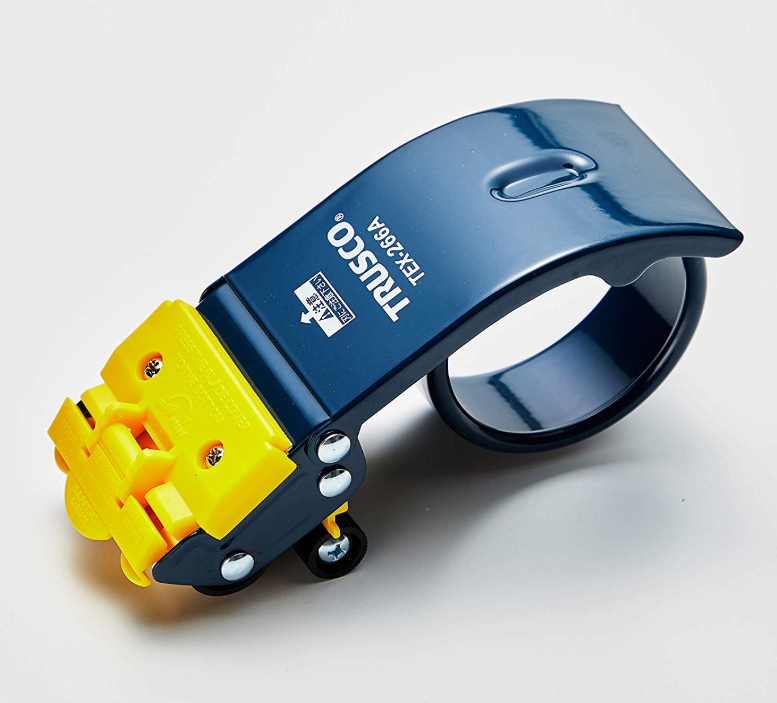 トラスコ テープカッター スチールタイプ セーフティカバー付 TEX-266A