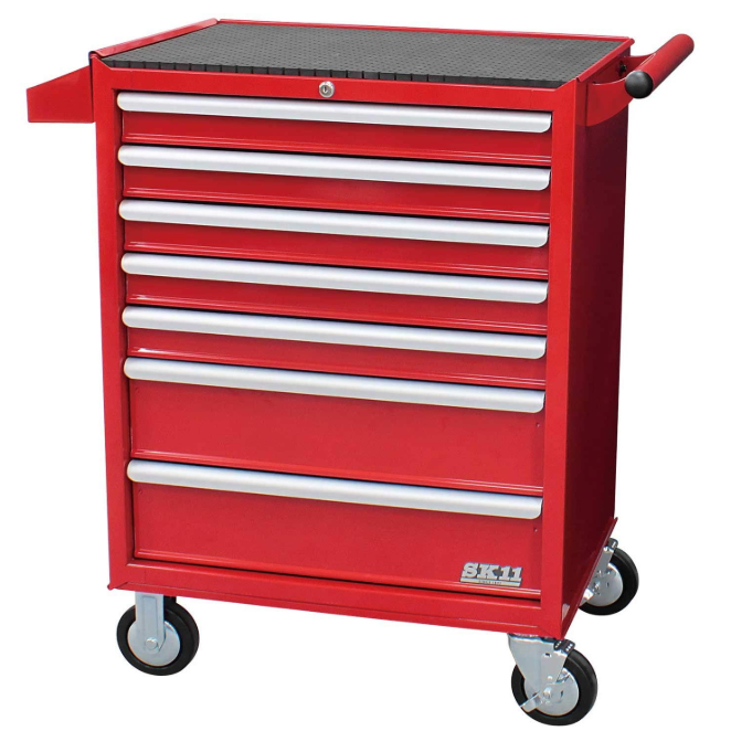 SK11 ローラーキャビネット レッド SRC-007RE
