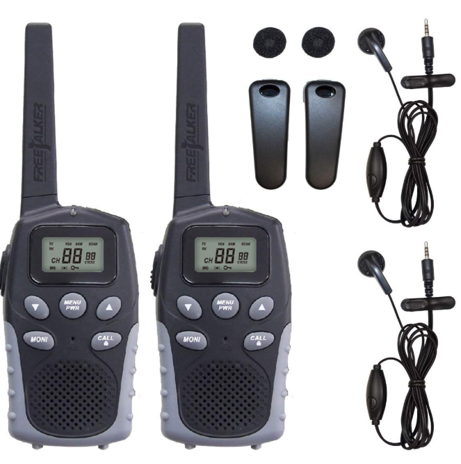 BlueCentury トランシーバー BC-20 2台セット＋専用イヤホンマイク2本セット