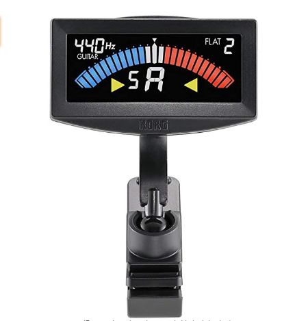 KORG クリップ式チューナー ギター/ベース用 Pitch Crow-G AW-4G-BK ブラック