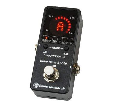 ソニック リサーチ　ST-300 Mini　ストンプボックス ストロボ チューナー