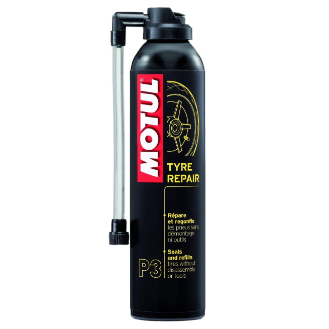 MOTUL(モチュール) P3 TYRE REPAIR (P3タイヤリペア) スプレー式瞬間タイヤ修理用 [正規品] 300ml 16408111