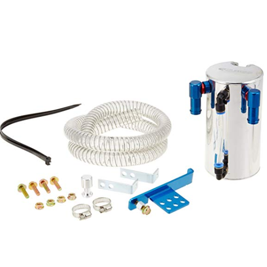 クスコ 汎用 ストリートオイルキャッチタンク 縦置き 0.6L