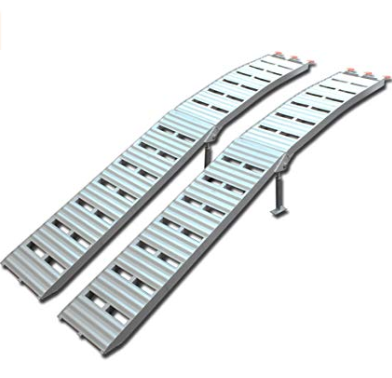 折りたたみ式 アルミ ラダーレール 2台セット