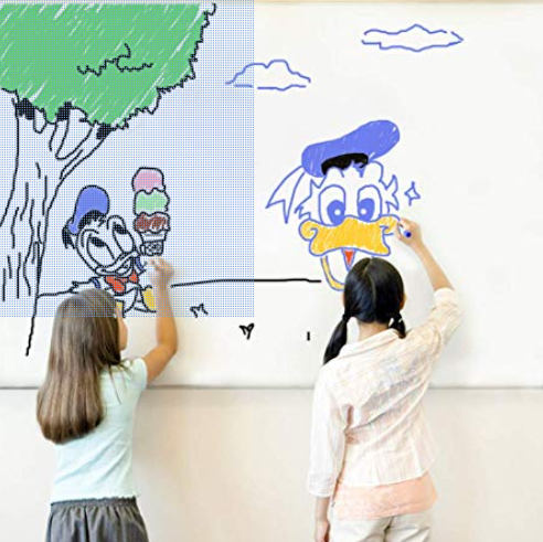 Rabbitgoo 壁掛けホワイトボードシート