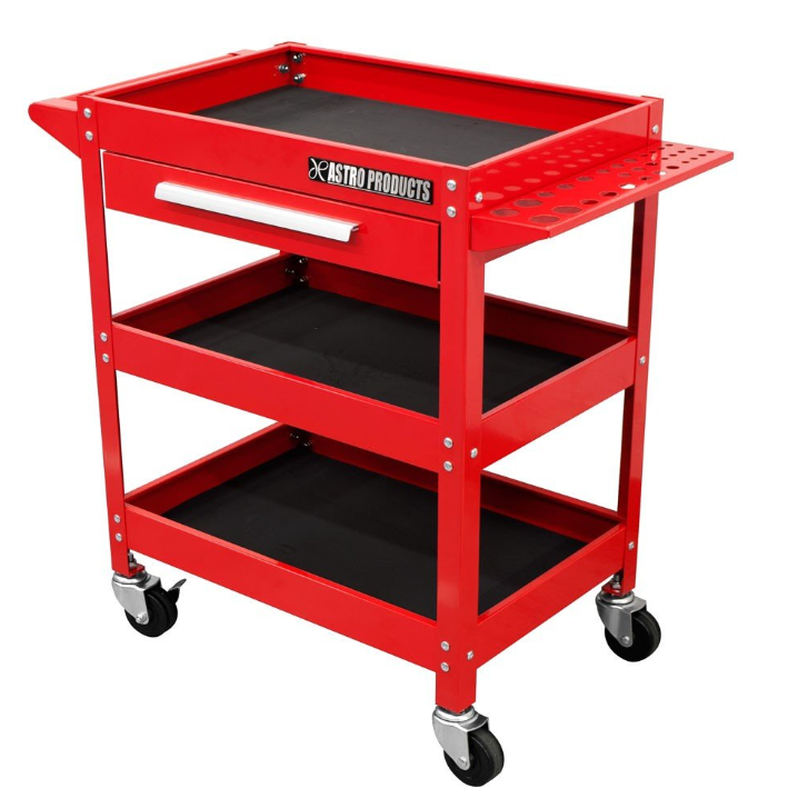 アストロプロダクツ3段ツールワゴン引出付TW829