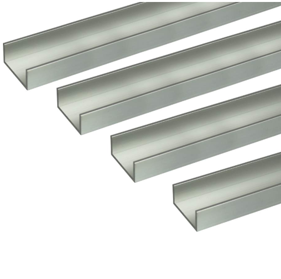 安田 アルミチャンネル 4本組