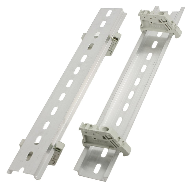 uxcell DINレール エンドストッパー 5本セット