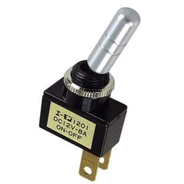エーモン トグルスイッチ アルミノブ 1201