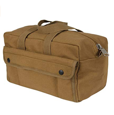 Rothco メカニックツールバッグ 真鍮ジッパー付き