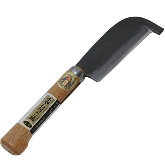 千吉金賞 小型石付きエビ鉈 全鋼