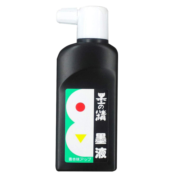 墨運堂 墨の精 墨汁 180ml 12203