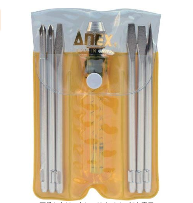 アネックス 検電ドライバーセット 6本組 No.1095-H