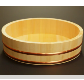 梅沢工芸社 木曽さわらの寿司桶 約3合 30cm