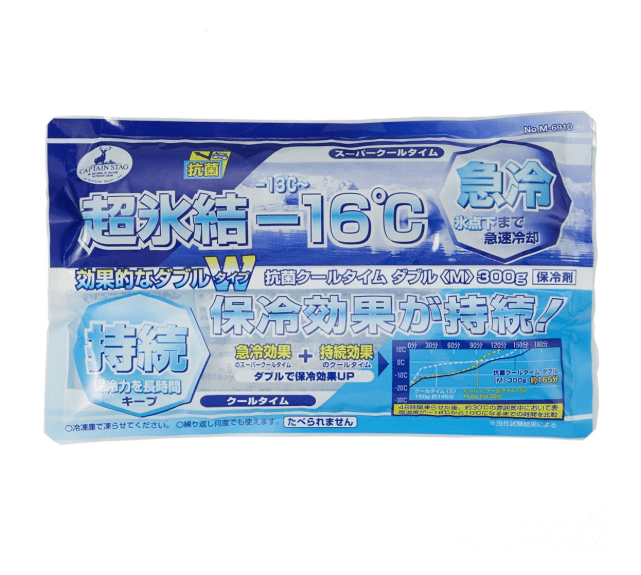 キャプテンスタッグ 保冷剤 抗菌クールタイム ダブルM M-6910