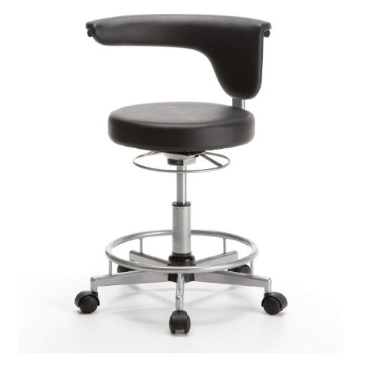 サンワダイレクト ラウンドチェア 100-SNC019BK