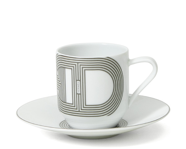 エルメス　ラリー 24　コーヒーカップ＆ソーサー　 32217
