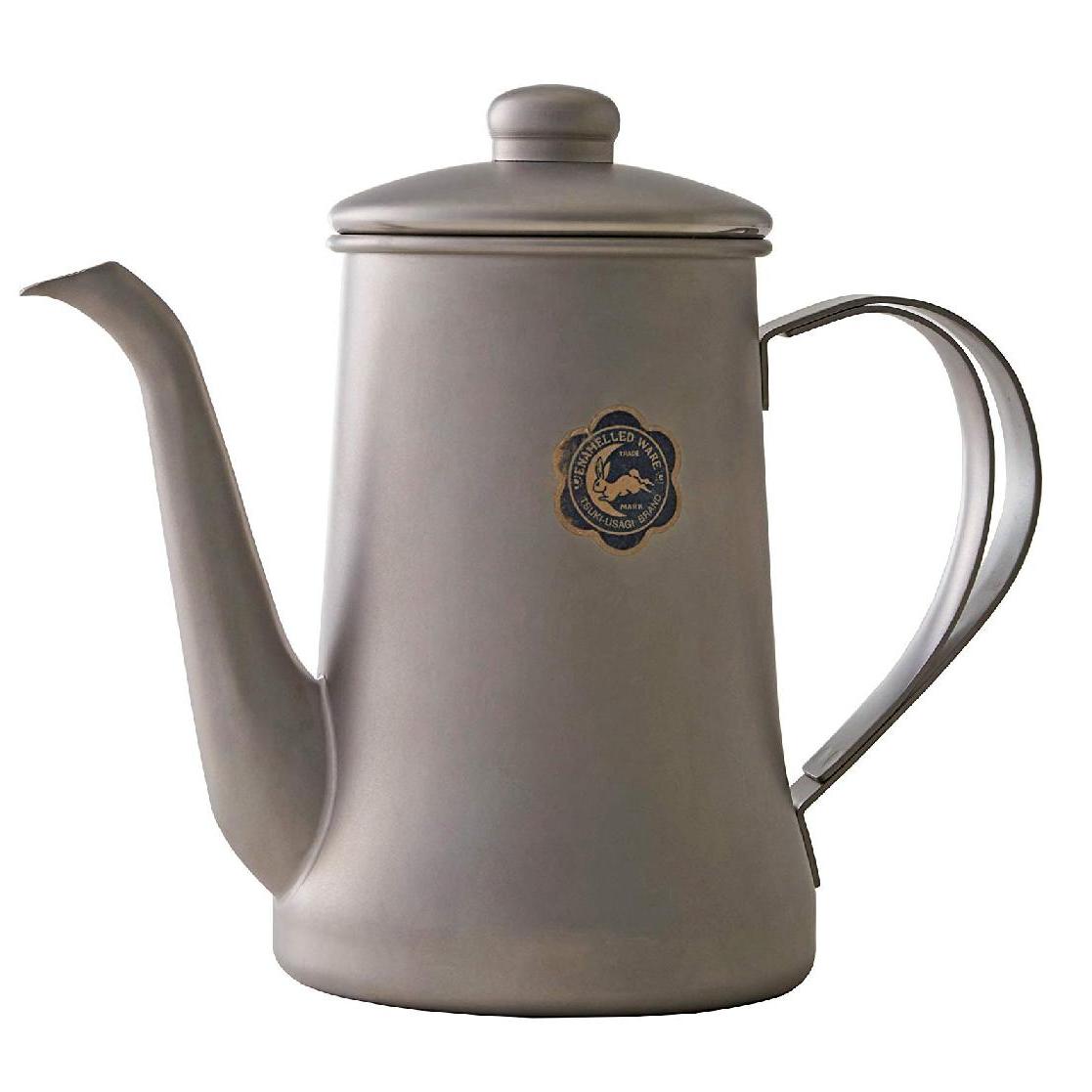 月兎印 ステンレススリムポット ビーズブラスト