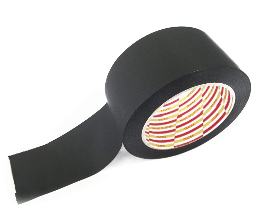 ダイヤテックス パイオラン つや消テープ 影武者 MT-08-BK