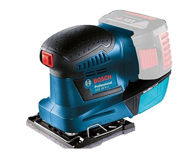 BOSCH 18Vバッテリー吸じんオービタルサンダー GSS18V-LIH