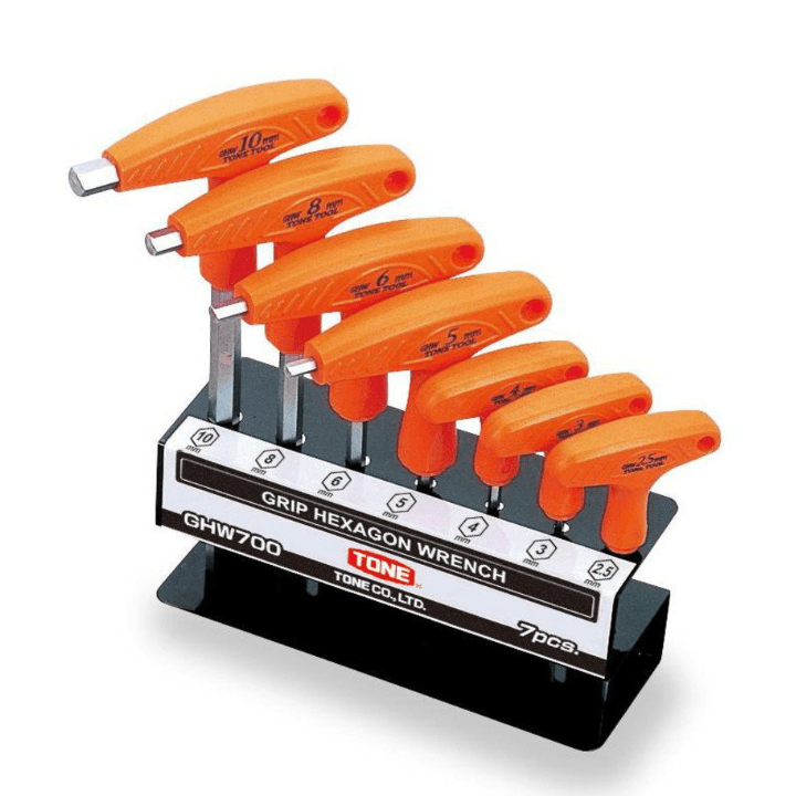TONE グリップヘキサゴンレンチセット GHW700
