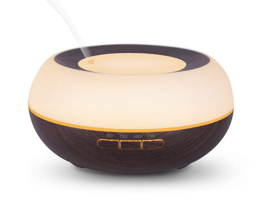 超音波式アロマディフューザー 木目調 卓上300ml