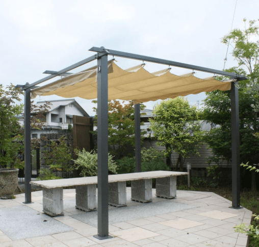 DEPOS シェード付パーゴラ