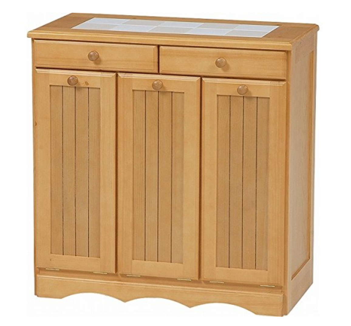 SEMI-HG ゴミ箱隠してスッキリキッチン  キッチンカウンター