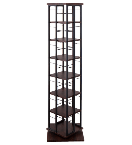 リコメン堂 本棚 回転コミックラック