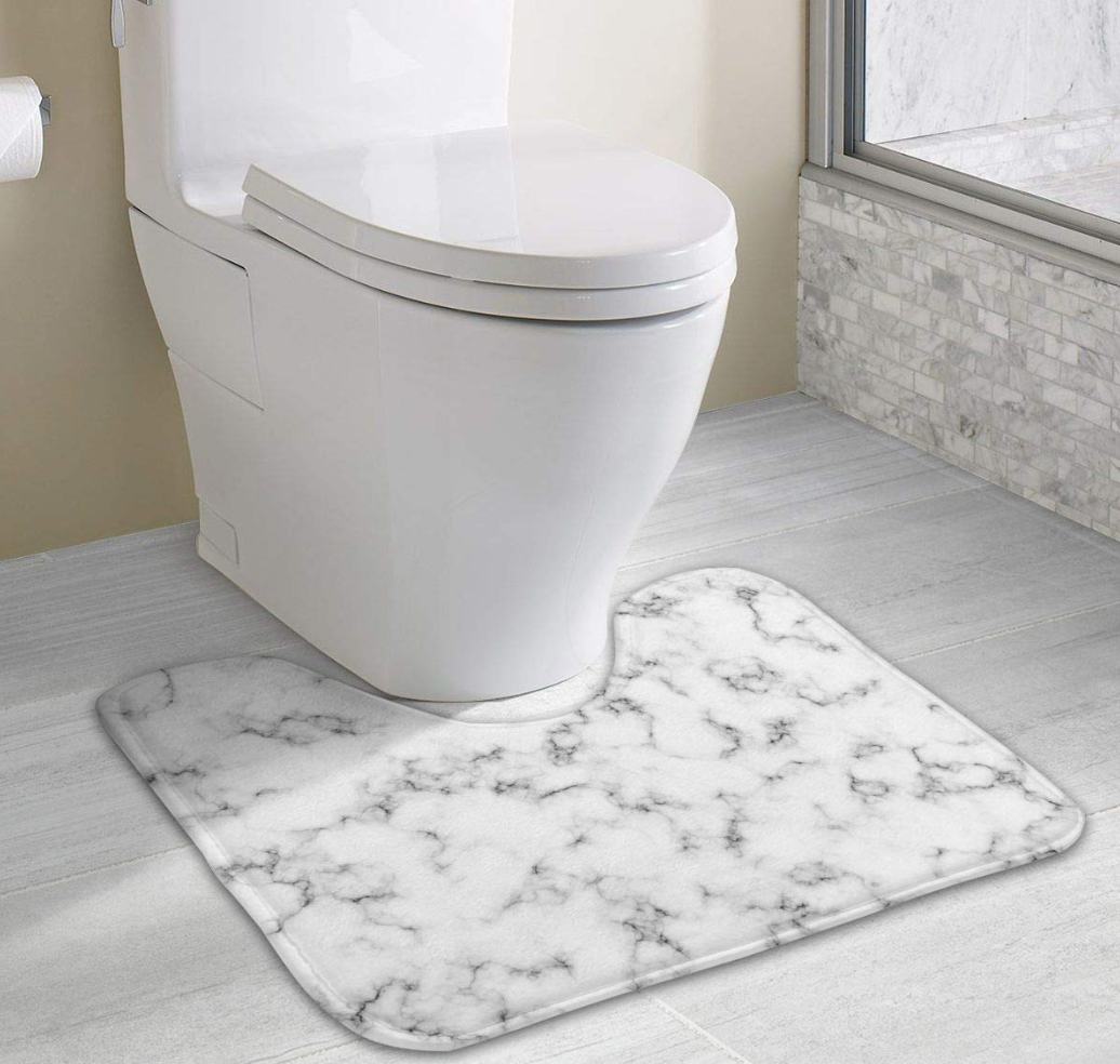 HHTCZ トイレマット 大理石柄