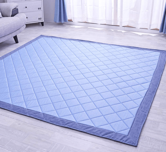 接触冷感 ウレタン キルトラグ L