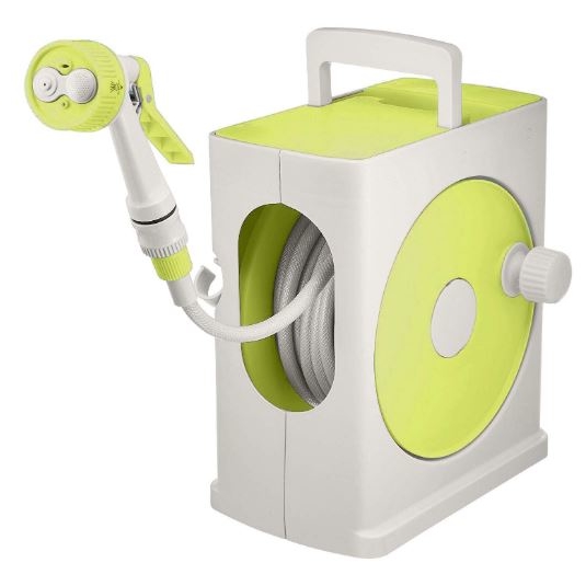 アイリスオーヤマ フルカバーホースリールスリム 20M