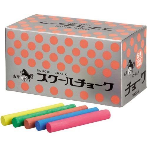 馬印 スクールチョーク 100本入