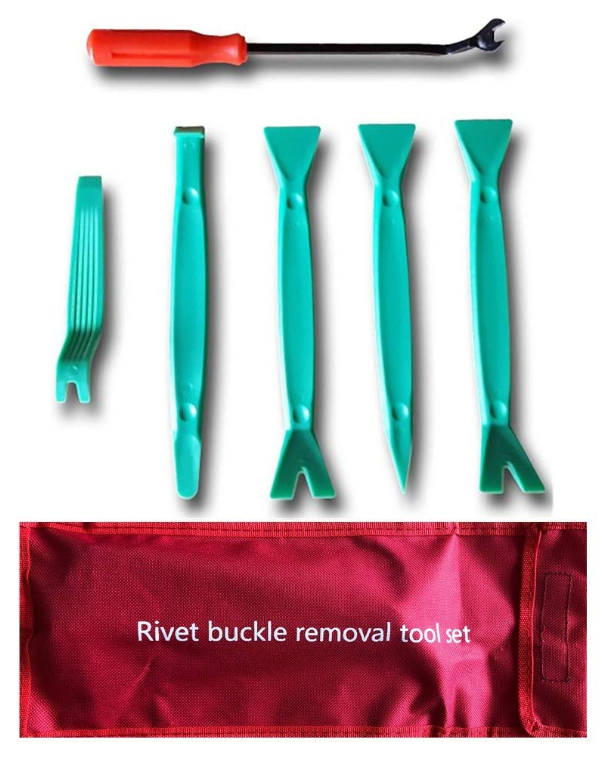 W.J.S 内張りはがし 内装剥がし クリップツール セット 6点セット