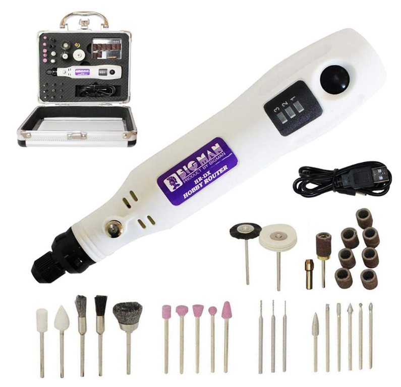 Bigman 充電式ミニルーター ビット31点セット