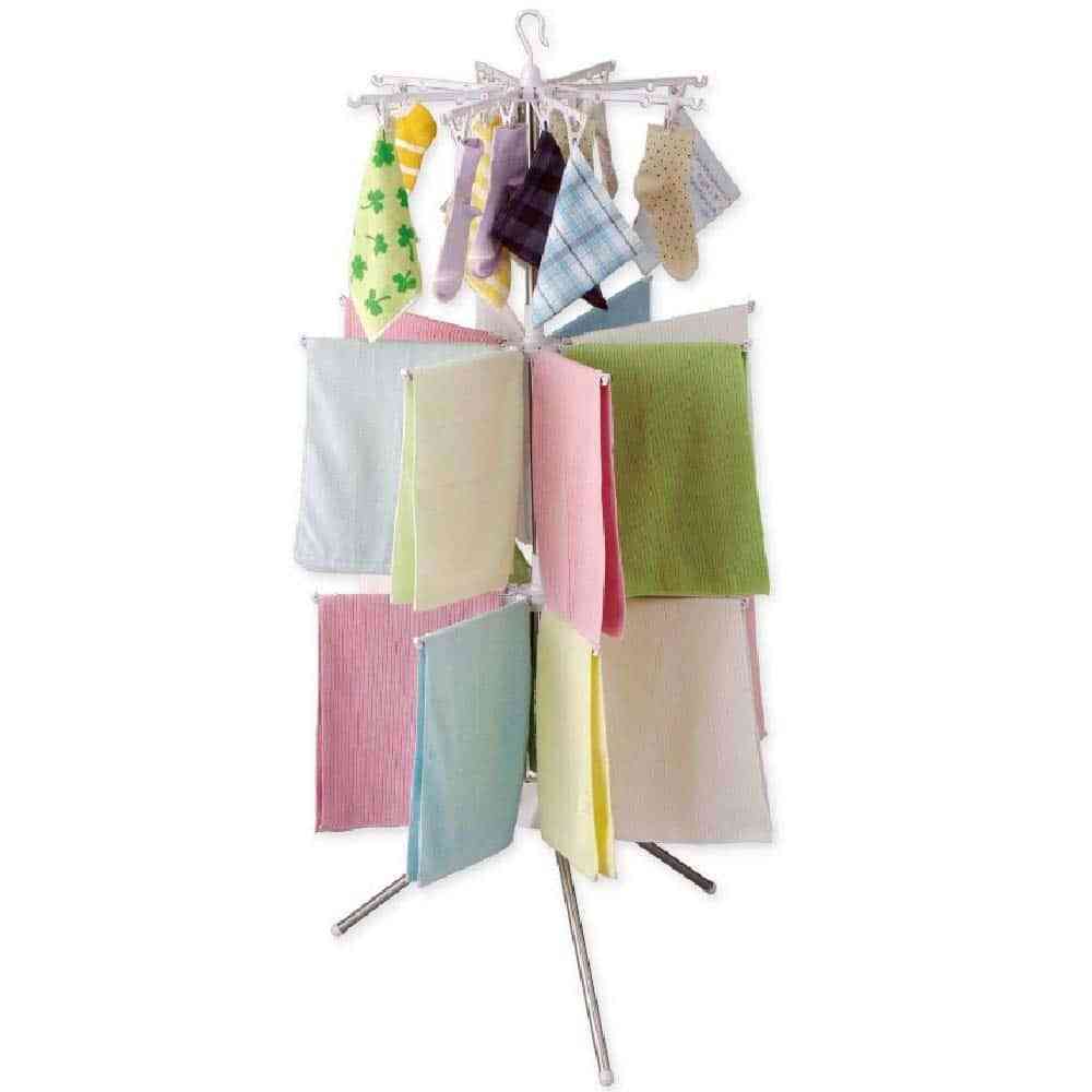 アイリスオーヤマ 室内物干しパラソル3段 CLS173PER