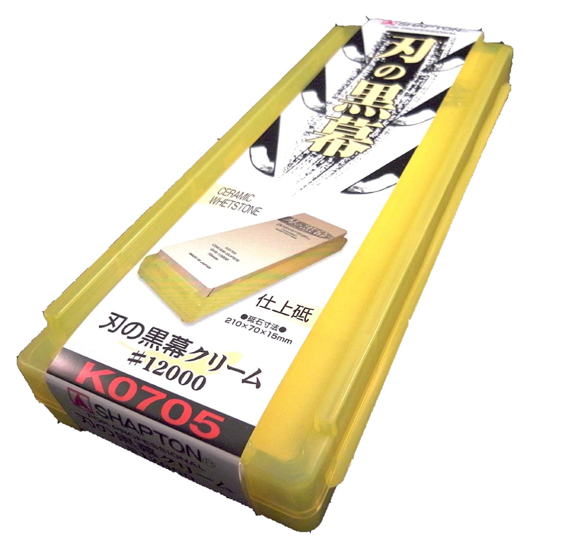 シャプトン刃の黒幕仕上げ砥#12000クリーム