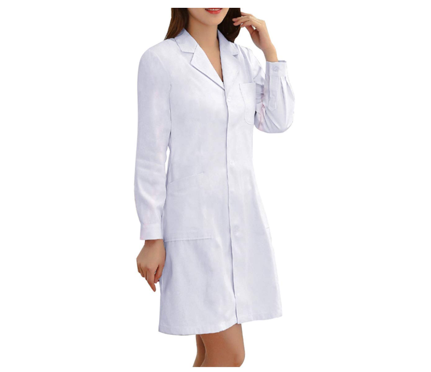 女性用 レディース用 実験衣 医師診察衣 研究用白衣